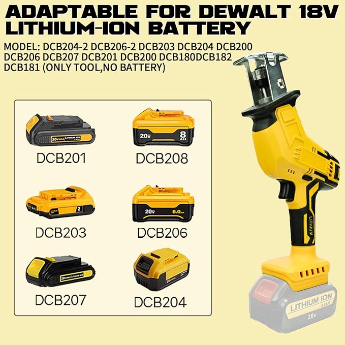 Cordless Reciprocating Saw