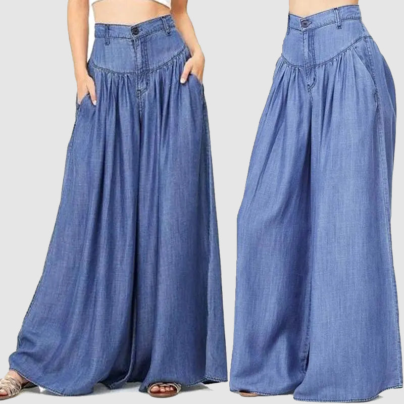 🌸NEW HOT SALE 49% OFF✨ Women's High-Waisted Wide-Leg Pants 💃