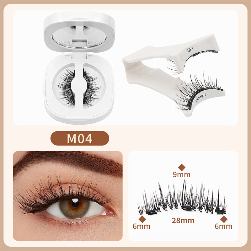 Natural-Looking Soft Magnetic False Eyelashes