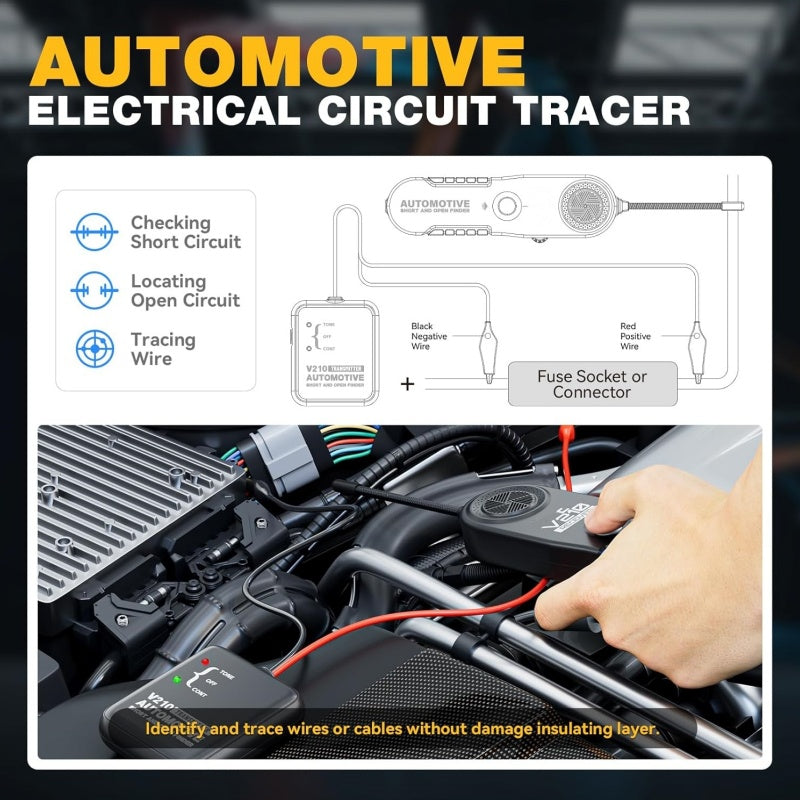 Automotive Electrical Open & Short Finder & Circuit Tester