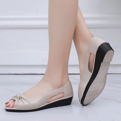 Women’s Anti-Slip Open Toe Cutout Shoes