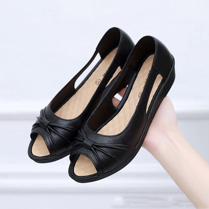 Women’s Anti-Slip Open Toe Cutout Shoes
