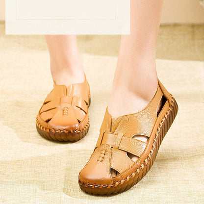 Women's Soft Breathable PU Leather Sandals