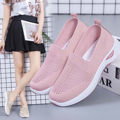 Women's Slip on Breathable Hollow Sneaker