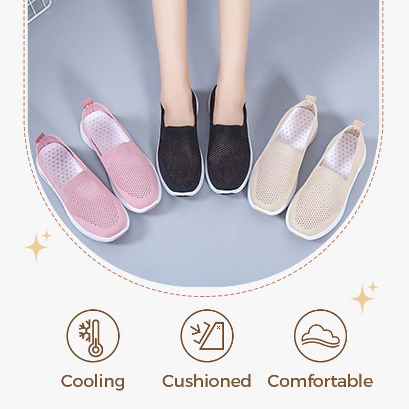 Women's Slip on Breathable Hollow Sneaker