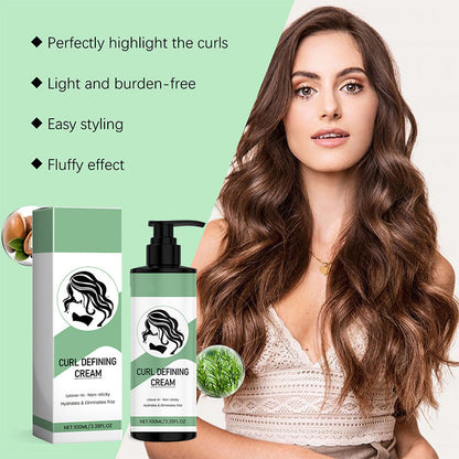 Long-Lasting Styling Curl Defining Cream