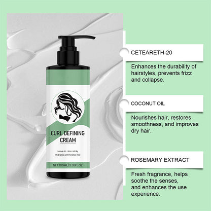 Long-Lasting Styling Curl Defining Cream