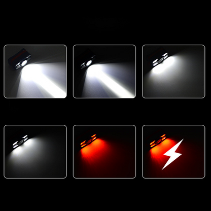 Portable Head-worn Rechargeable Outdoor Bright Ultra-long-lasting Light