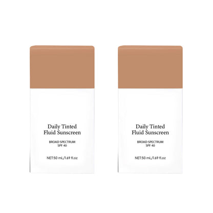 🎁Buy 2 Get 1 Free💕Daily Tinted Fluid Sunscreen Foundation