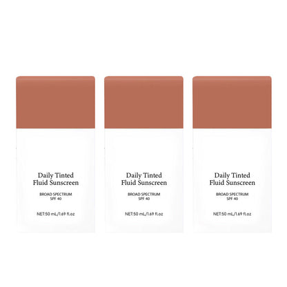 🎁Buy 2 Get 1 Free💕Daily Tinted Fluid Sunscreen Foundation