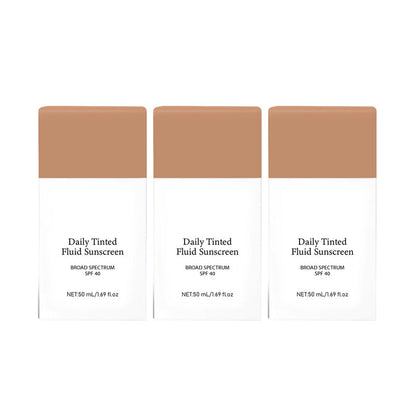 🎁Buy 2 Get 1 Free💕Daily Tinted Fluid Sunscreen Foundation