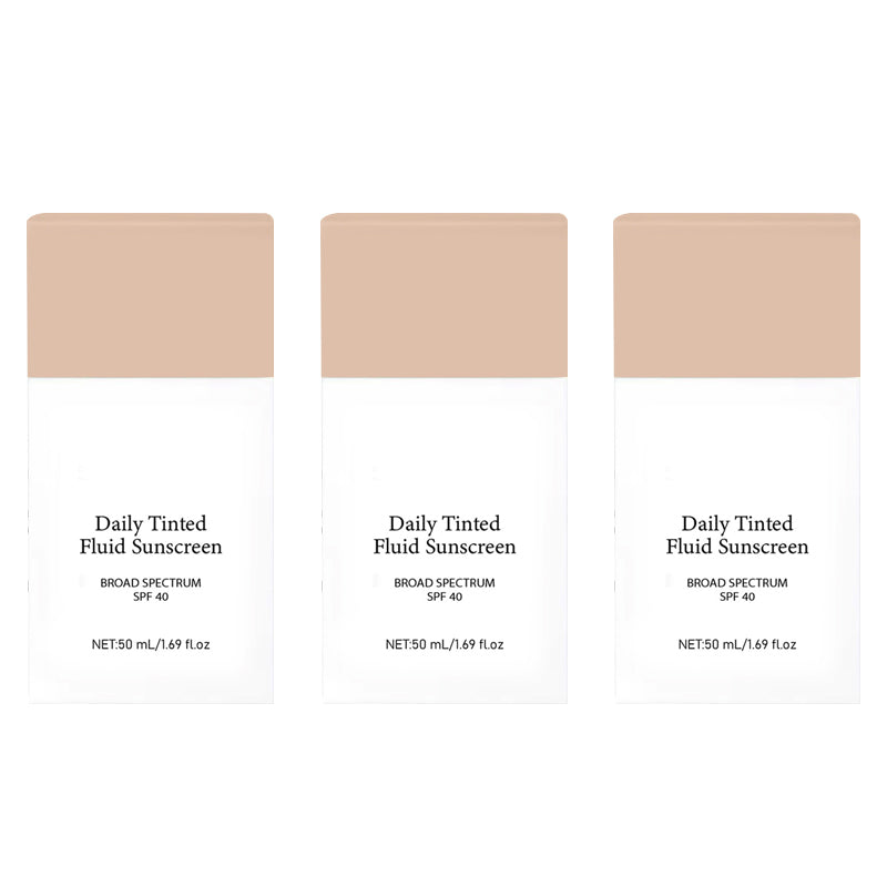 🎁Buy 2 Get 1 Free💕Daily Tinted Fluid Sunscreen Foundation