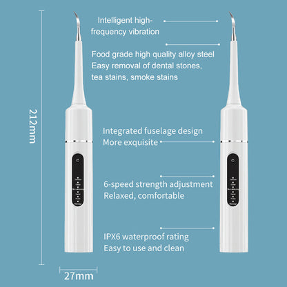 🔥Hot Sale 50% OFF🦷Professional Multi-Function & Multi-Speed Ultrasonic Teeth Cleaner