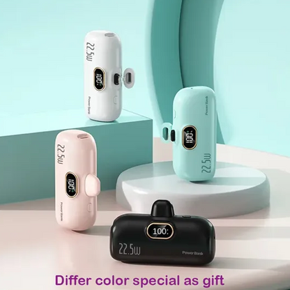 🔥5000mAh Mini Portable Charger Power Bank for Phone