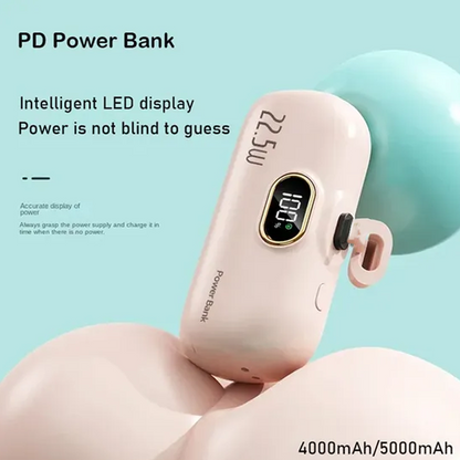 🔥5000mAh Mini Portable Charger Power Bank for Phone