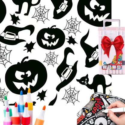 🔥ÚLTIMO DIA DE PROMOÇÃO 50% DE DESCONTO🔥 Manta para colorir DIY com marcadores💖Itens exclusivos💖