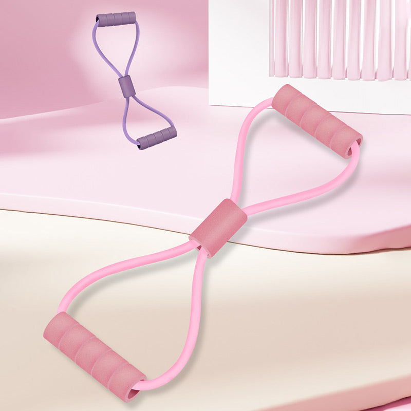 Faixa de Resistência em Formato de 8 para Treinamento de Força