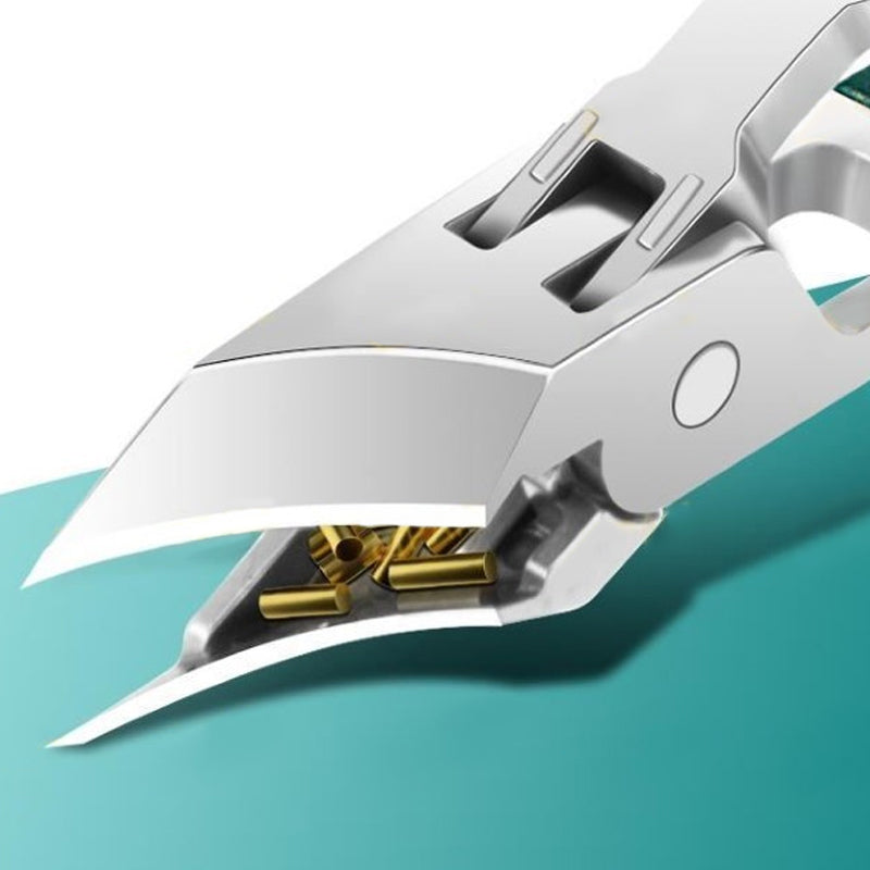 Jogo de 3 Cortadores de Unhas com Borda Inclinada 25° e Design Antirrespingo