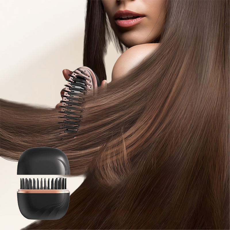 🏆Promoção relâmpago 50% de desconto⚡🔥Mini pente alisador de cabelo sem fio