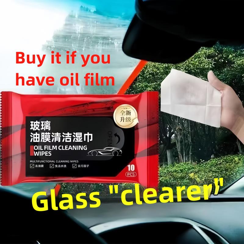 🎁Early Christmas sale - 49% off🎅Car Glass Oil Film Removal Wipes